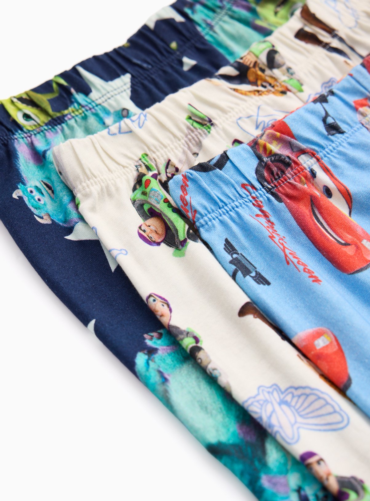 Disney Pixar Pyjamas 3 Pack 5-6 years - Image 2 thumbnail